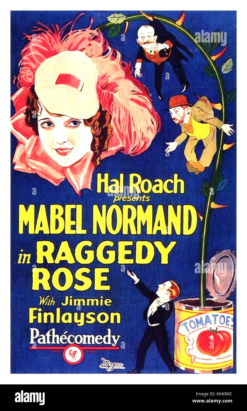 L'affiche du film 'Raggedy Rose' est une pièce promotionnelle vintage représentant le matériel marketing du film. L'affiche du film met en lumière les thèmes du film, mettant en vedette le personnage de Rose et des éléments de son intrigue et son ton émotionnel. Banque D'Images