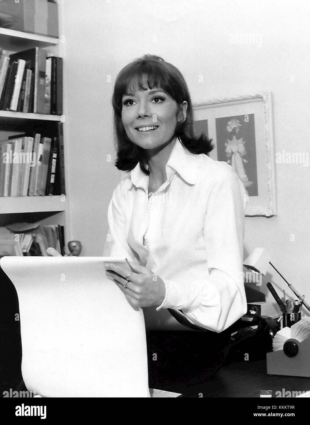 Photographie De Diana Rigg - Tirage 5x7 Pouces - Neuf