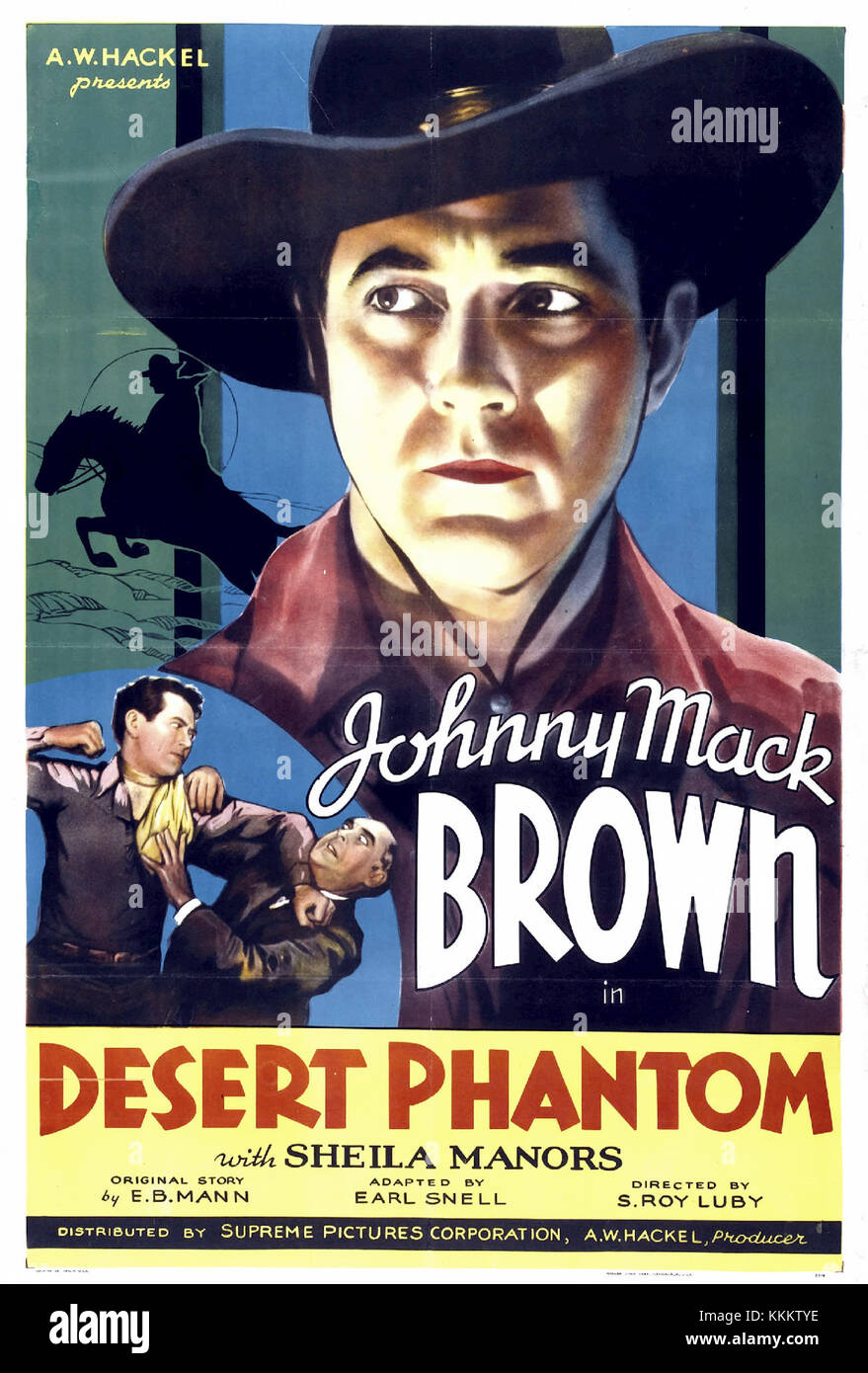 Desert Phantom est un film qui se déroule dans un vaste paysage désertique, où la figure mystérieuse connue sous le nom de fantôme émerge comme un personnage central. L'affiche capture la toile de fond sombre et ensoleillée et la présence énigmatique du fantôme, suggérant des thèmes d'isolement, de mystère et de survie. Le film explore le voyage de la figure à travers le rude environnement désertique, avec le fantôme confronté à des défis externes et internes. Banque D'Images