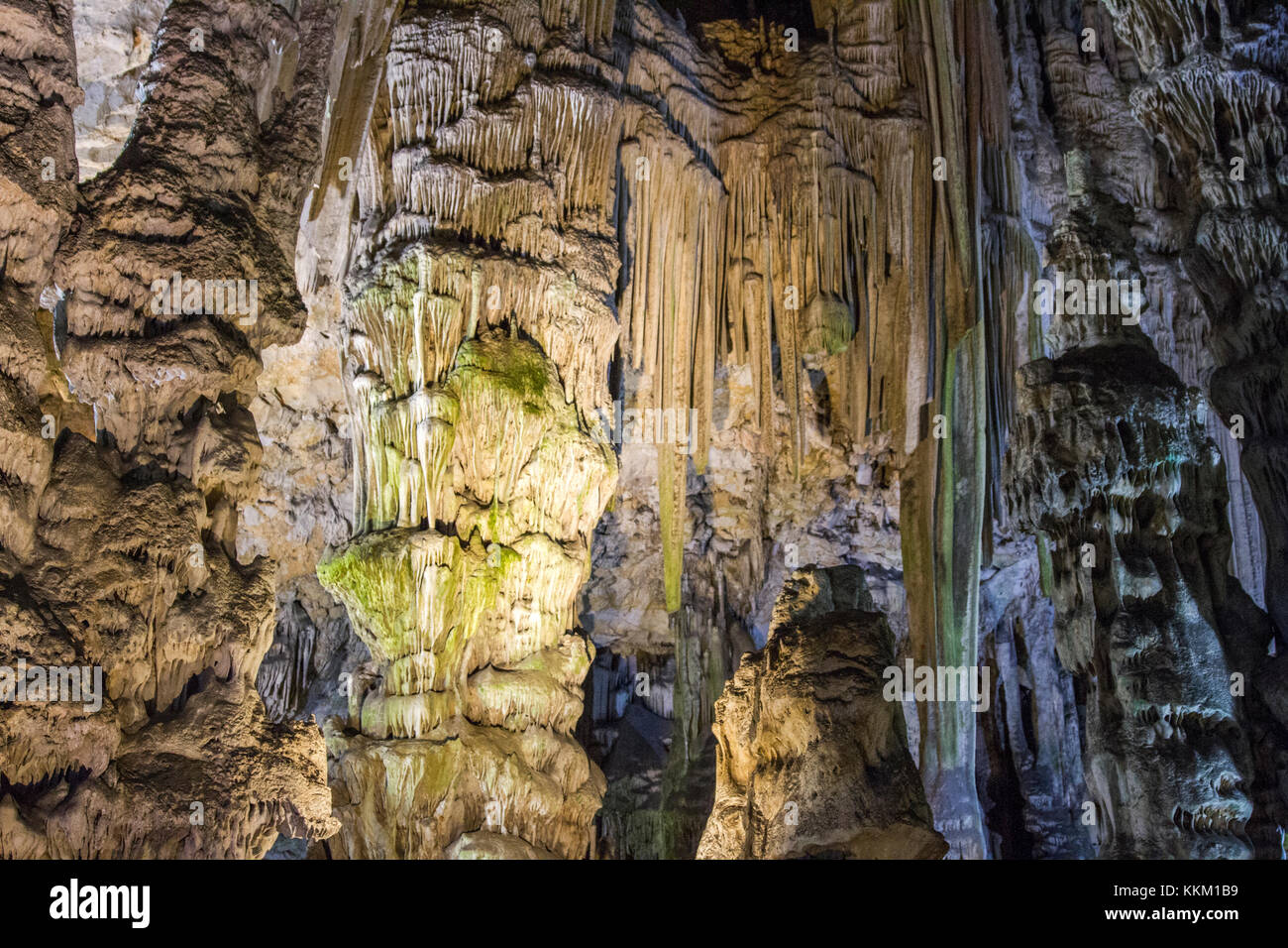 Caves à Gibraltar Banque D'Images