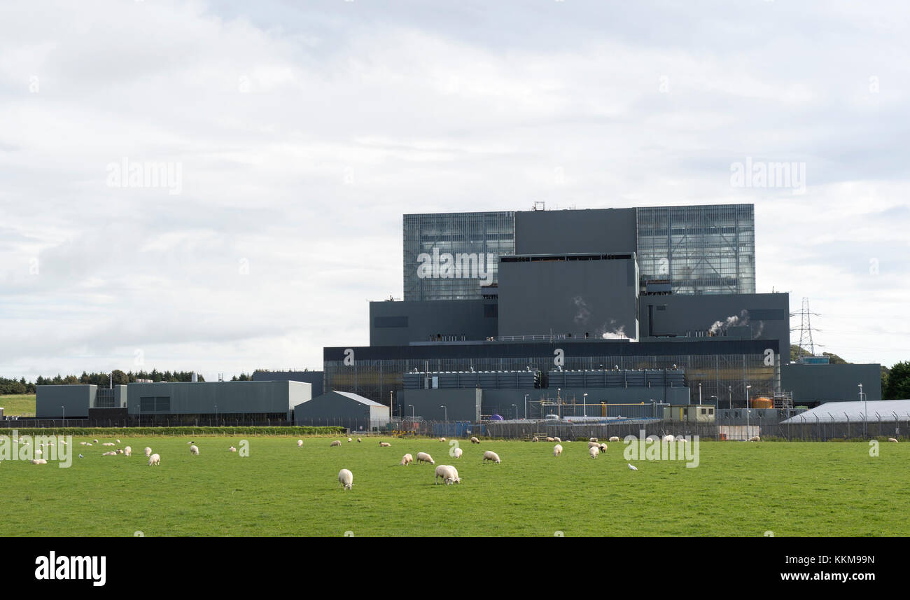 Centrale nucléaire HUNTERSTON B, West Kilbride, North Ayrshire, Ecosse. Banque D'Images