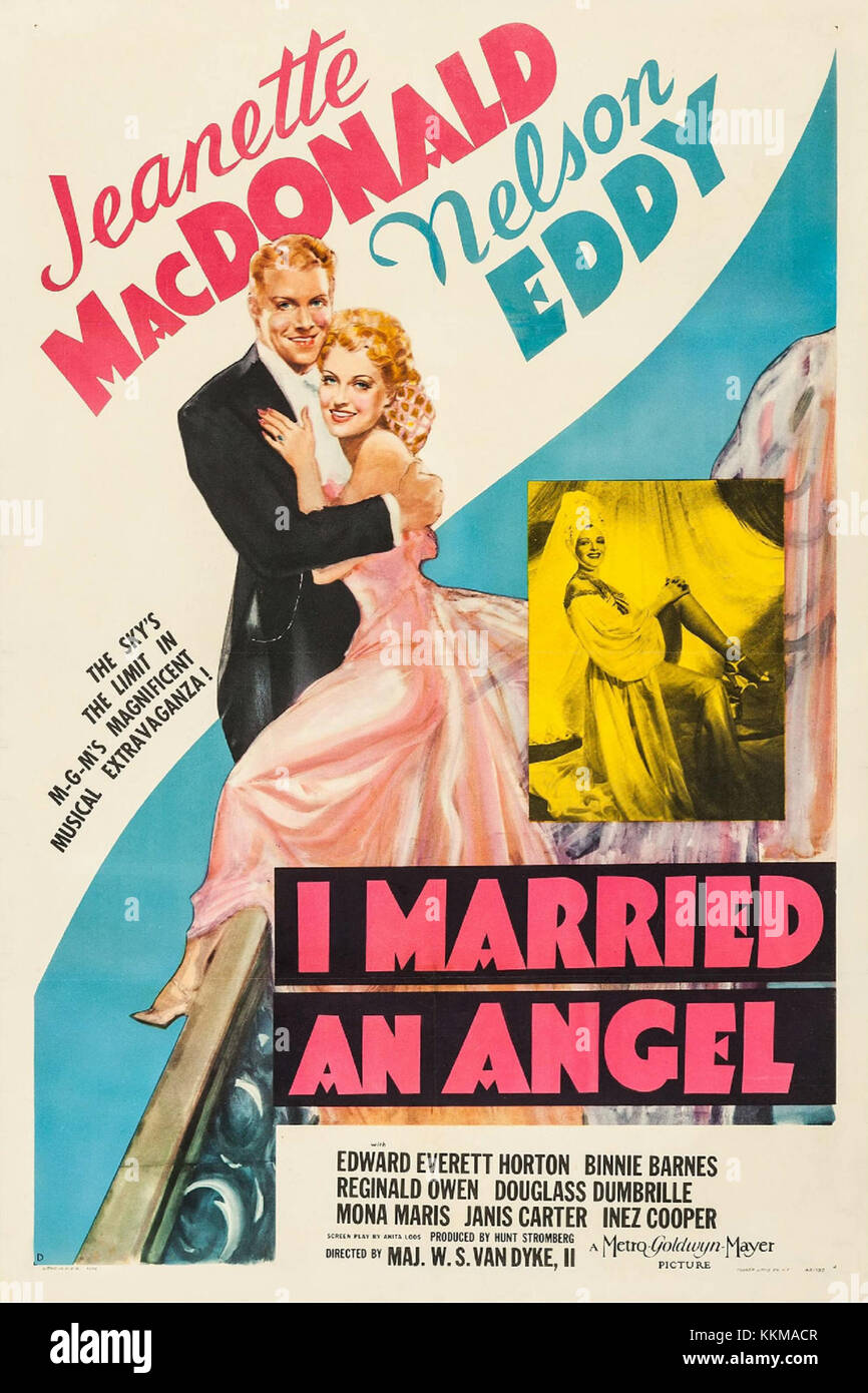 J'ai épousé une affiche Angel Photo Stock Alamy