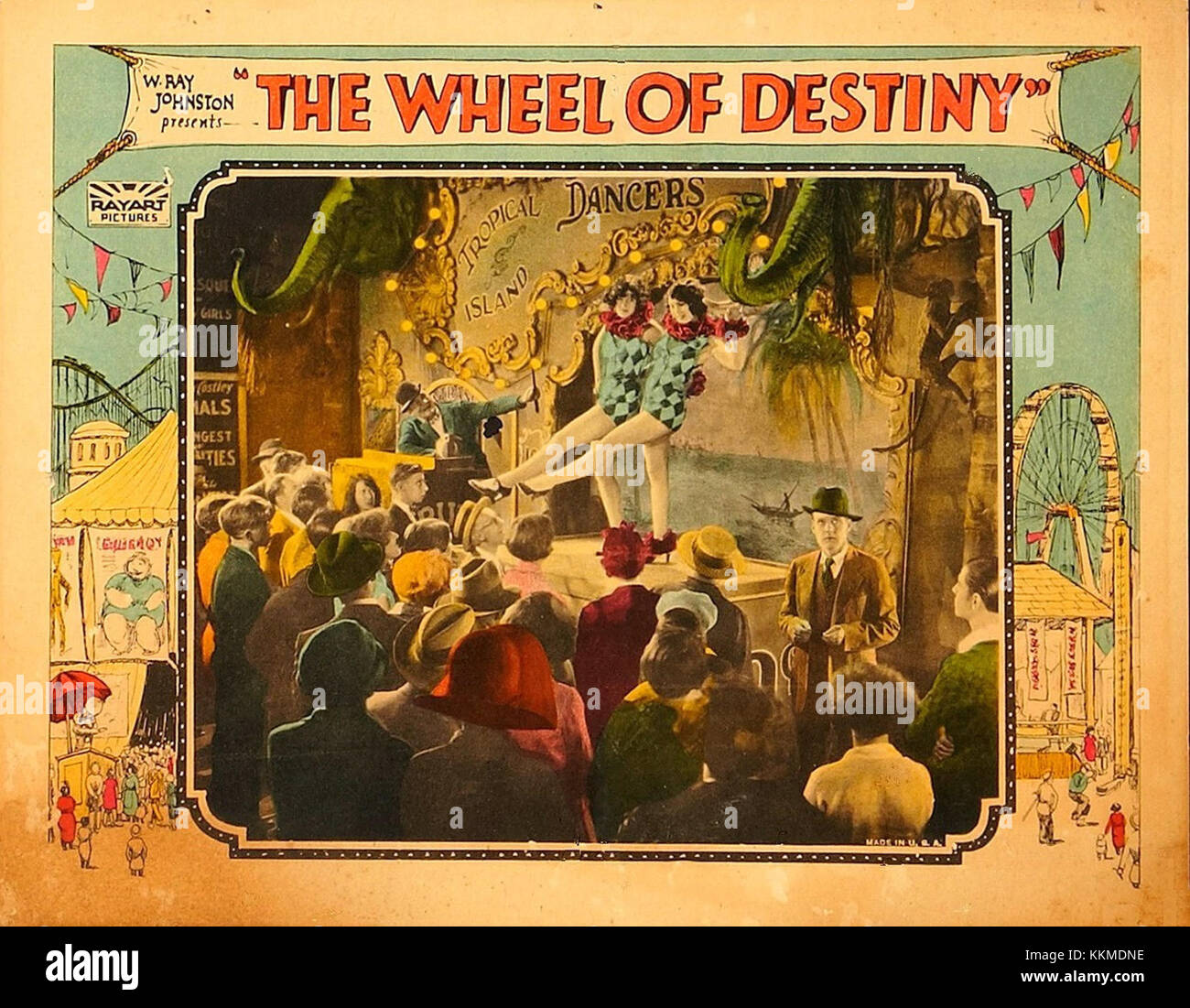 Carte de réception Wheel of Destiny 3 Banque D'Images