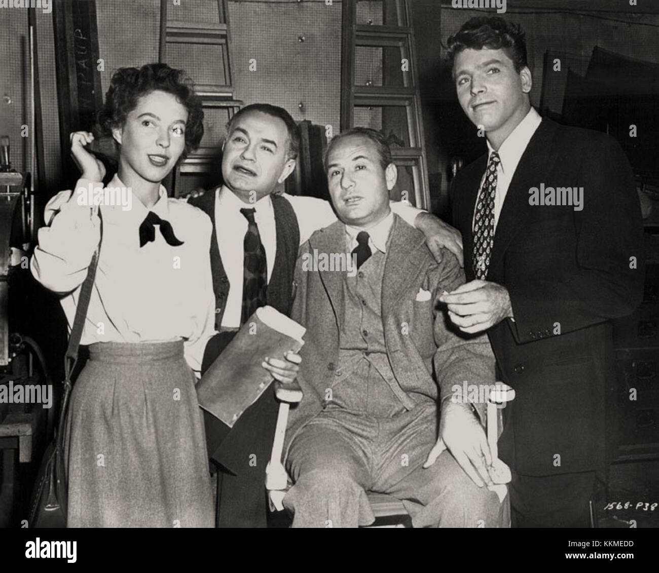 Louisa Horton, une actrice, a joué dans le film de 1948 *All My sons*, qui est un film important dans l'histoire du cinéma américain. Sa performance dans le film reste remarquable. Banque D'Images