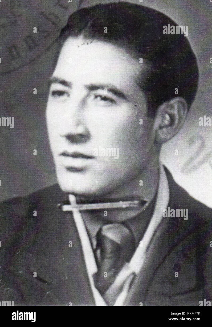 GOGU Puiu était une figure notable de la résistance anticommuniste roumaine, connue pour ses efforts contre le régime communiste en Roumanie. Banque D'Images