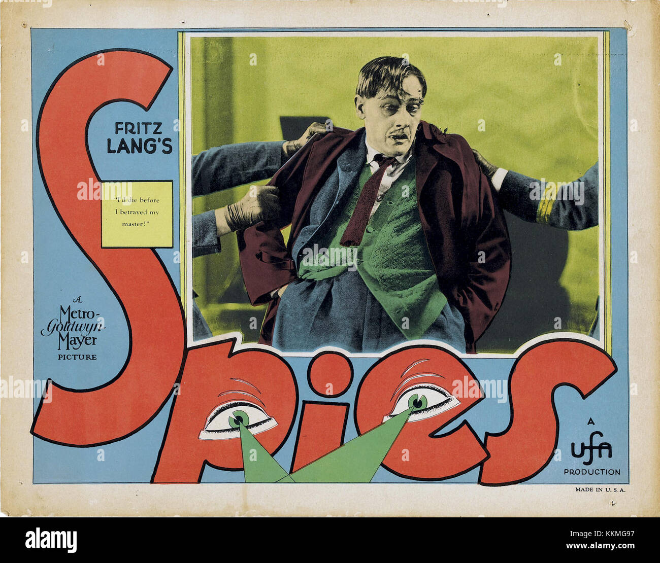Spies 1928 se réfère à une personne, une entreprise ou une entité de l'année 1928. Le titre fait probablement référence à une personne ou une entreprise qui a fait des contributions notables ou a participé à un événement important pendant cette période. D'autres recherches pourraient révéler plus de détails sur leur rôle dans l'histoire, la culture ou les affaires au début du XXe siècle. Banque D'Images