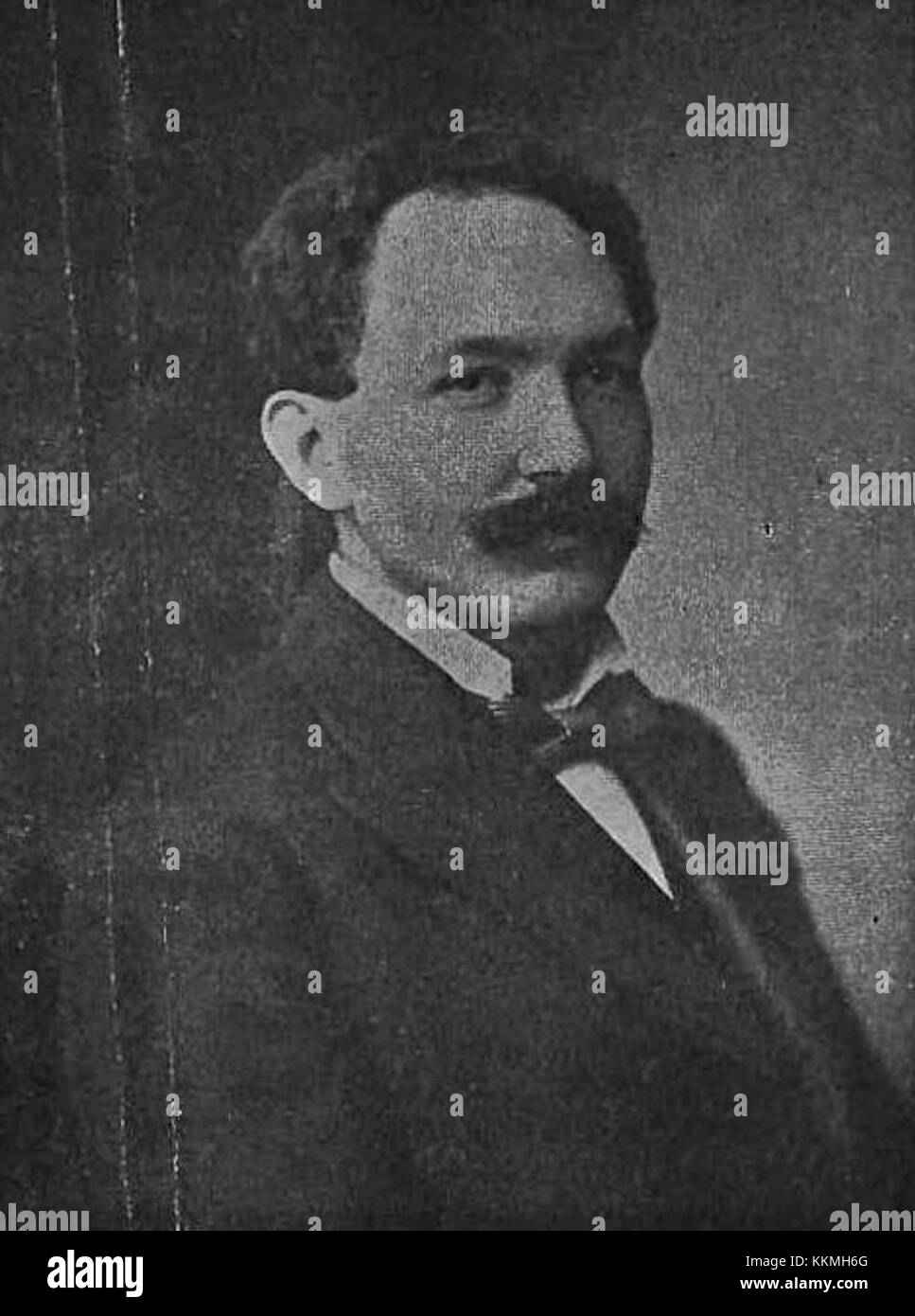 Leopold Godowski, célèbre pianiste et compositeur d'origine polonaise, connu pour ses compétences techniques et ses compositions, est décédé en 1905, laissant un impact durable sur la musique classique. Banque D'Images