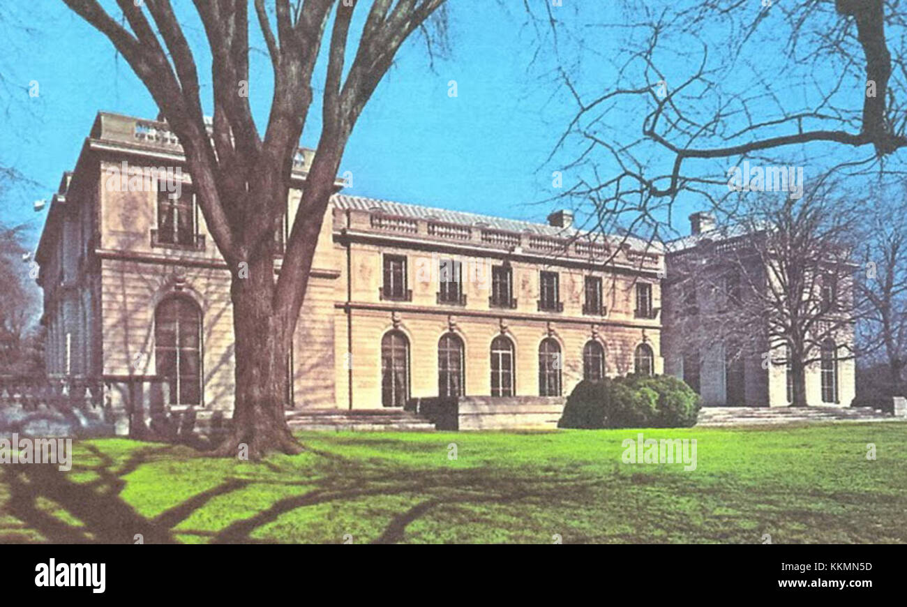 Rose Terrace, situé aux États-Unis, est une maison historique connue pour sa façade distinctive. Le bâtiment présente les styles architecturaux populaires au début du XXe siècle et reste une structure historique importante. Banque D'Images