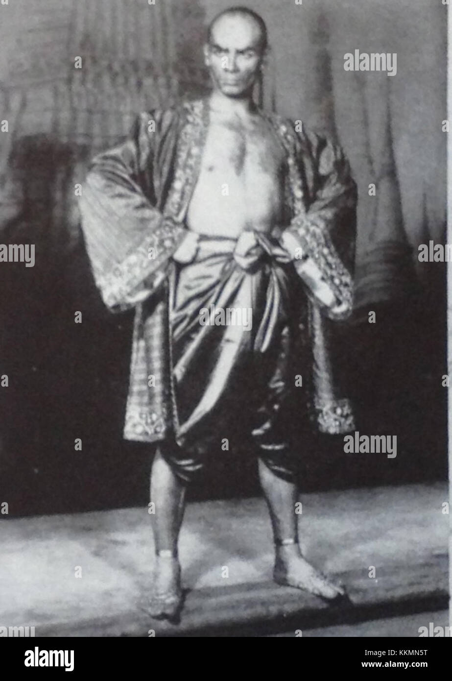 Brynner le Roi fait référence à Yul Brynner, un acteur célèbre renommé pour son rôle de Roi Mongkut du Siam dans la production de Broadway du Roi et moi Banque D'Images