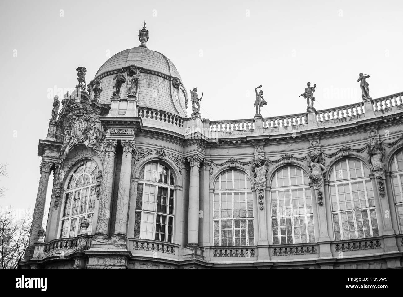 Château de Vajdahunyad à Budapest la capitale de la Hongrie l'Europe, parties et des fragments d'architecture avec une façade Banque D'Images