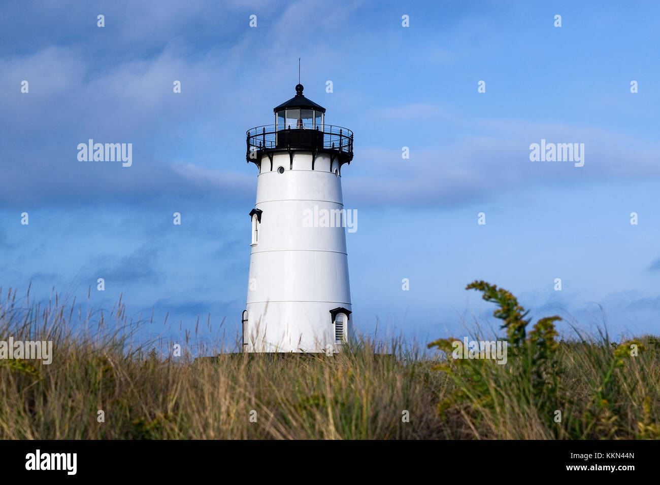 Edgartown Lighthouse, Martha's Vineyard, Massachusetts, USA. Banque D'Images