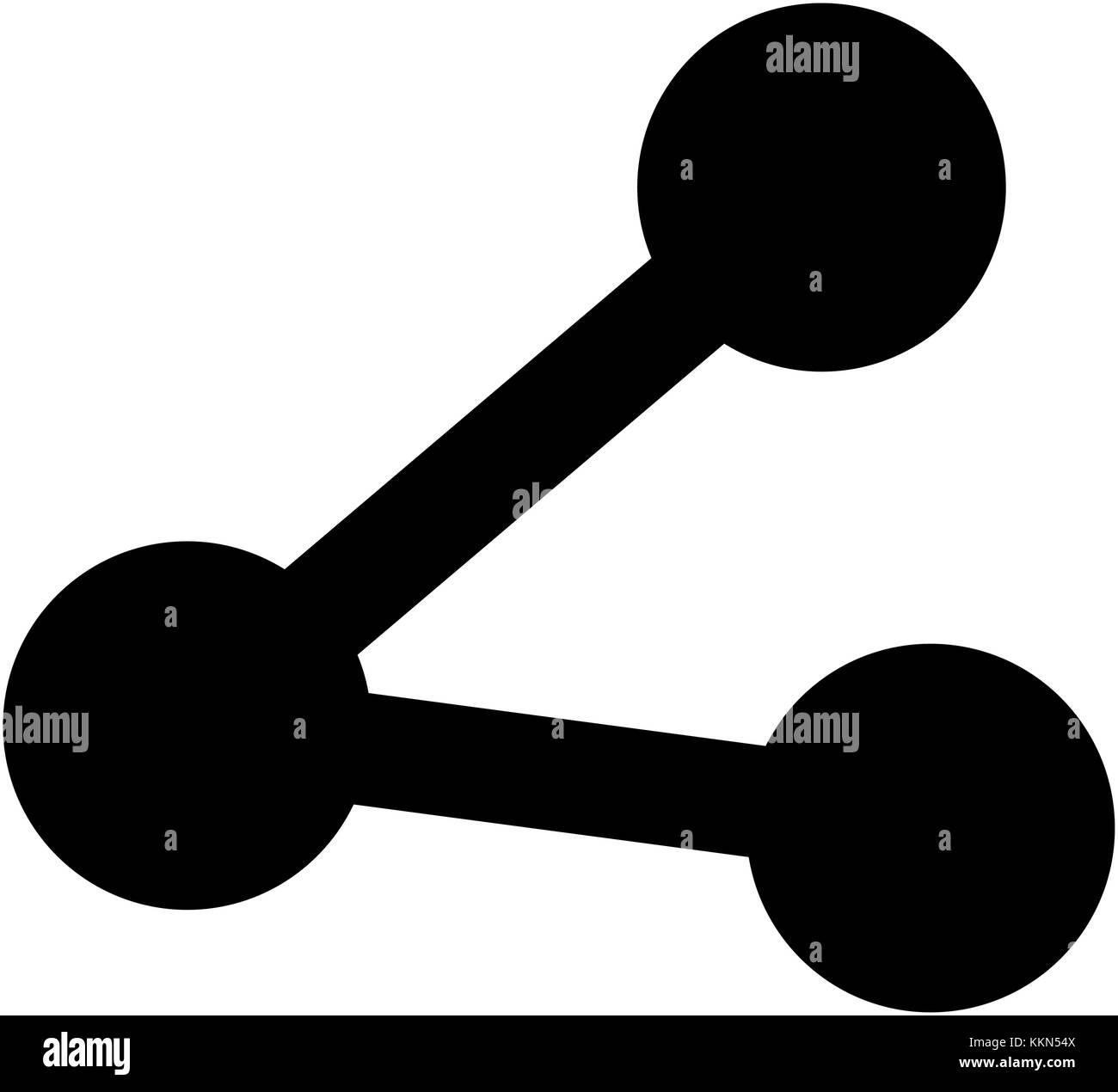 Partager l'icône Symbole vecteur illustration design isolés Illustration de Vecteur
