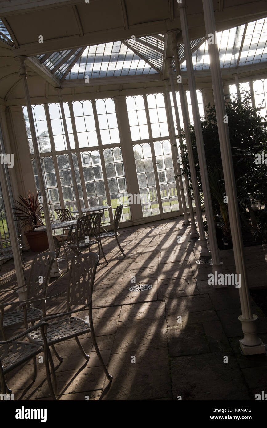 Maison wollaton et parc aux daims Banque de photographies et d’images à