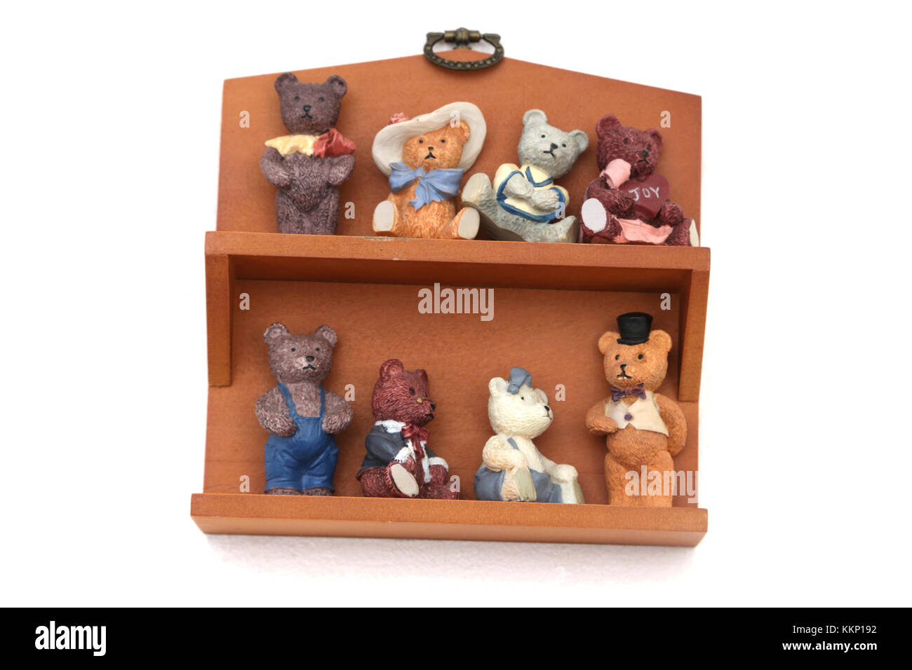 Petit Ours en peluche Collection Banque D'Images