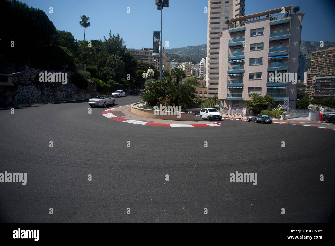 En été, en épingle Fairmont Monte-Carlo, Monaco Banque D'Images