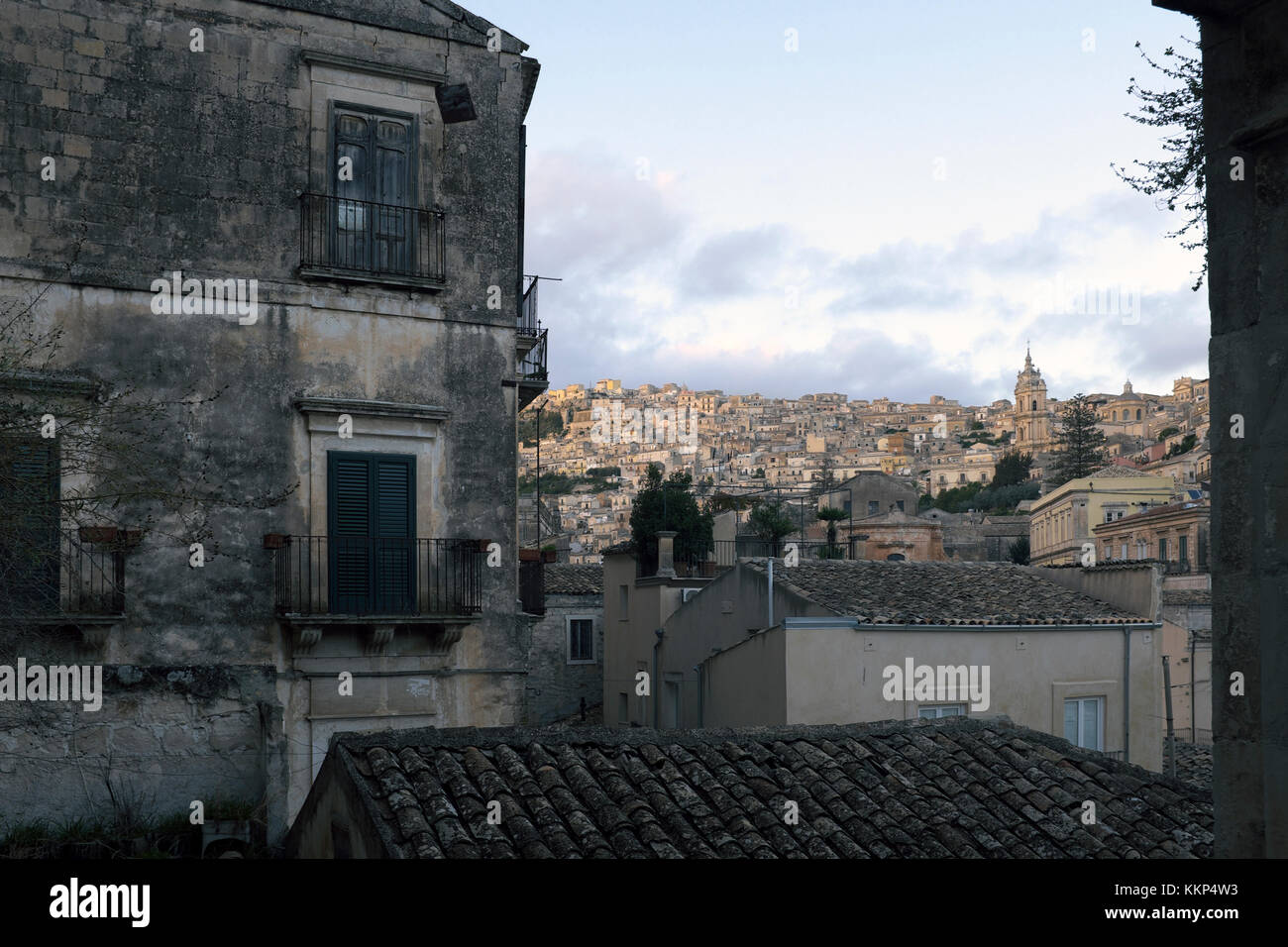 Modica, Sicile Banque D'Images