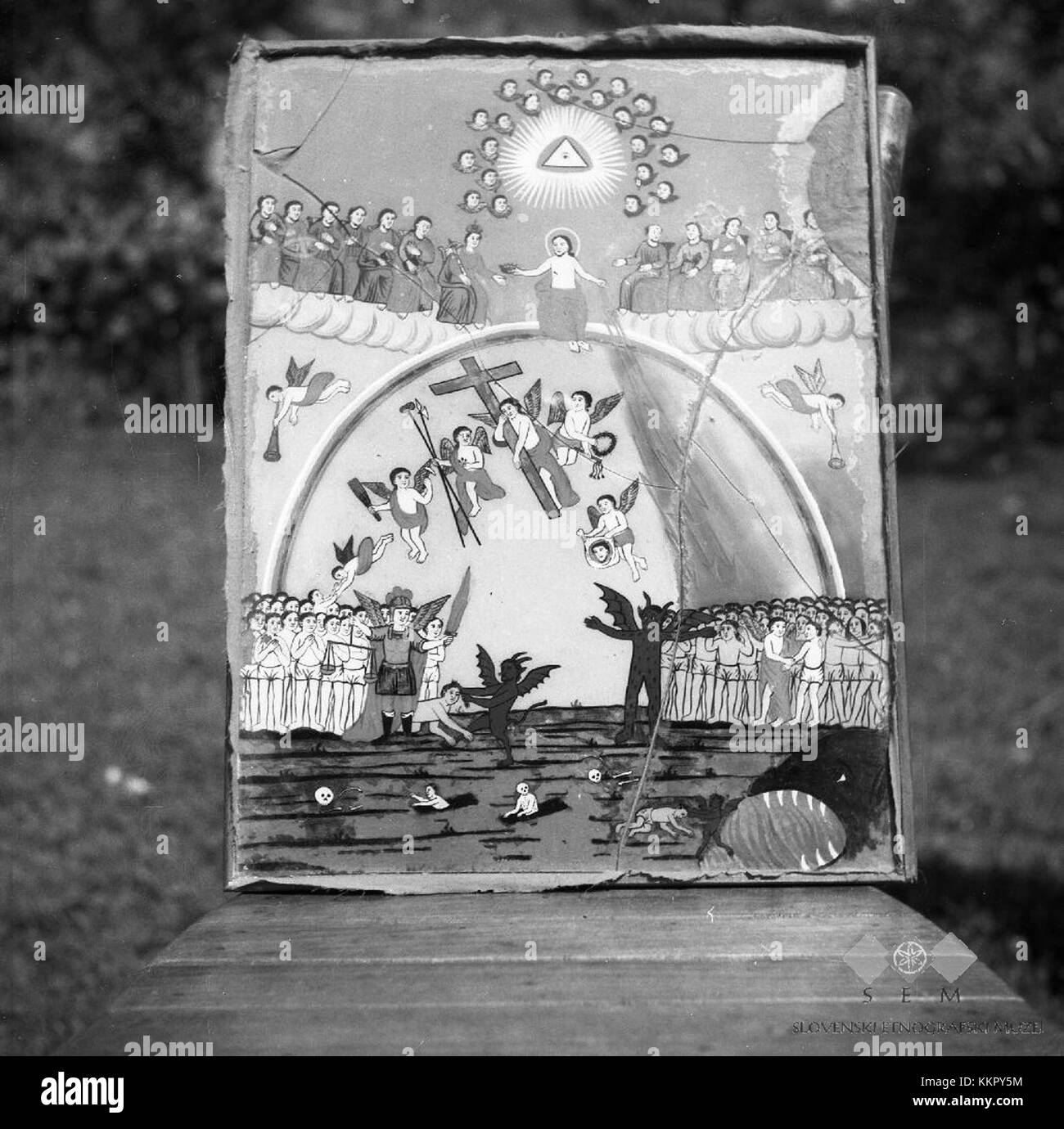 Poslednja sodba (le jugement dernier) est un film slovène réalisé par France Štiglic, sorti en 1954. Le film reflète la période d'après-guerre et les changements sociétaux en Slovénie pendant cette période. Banque D'Images