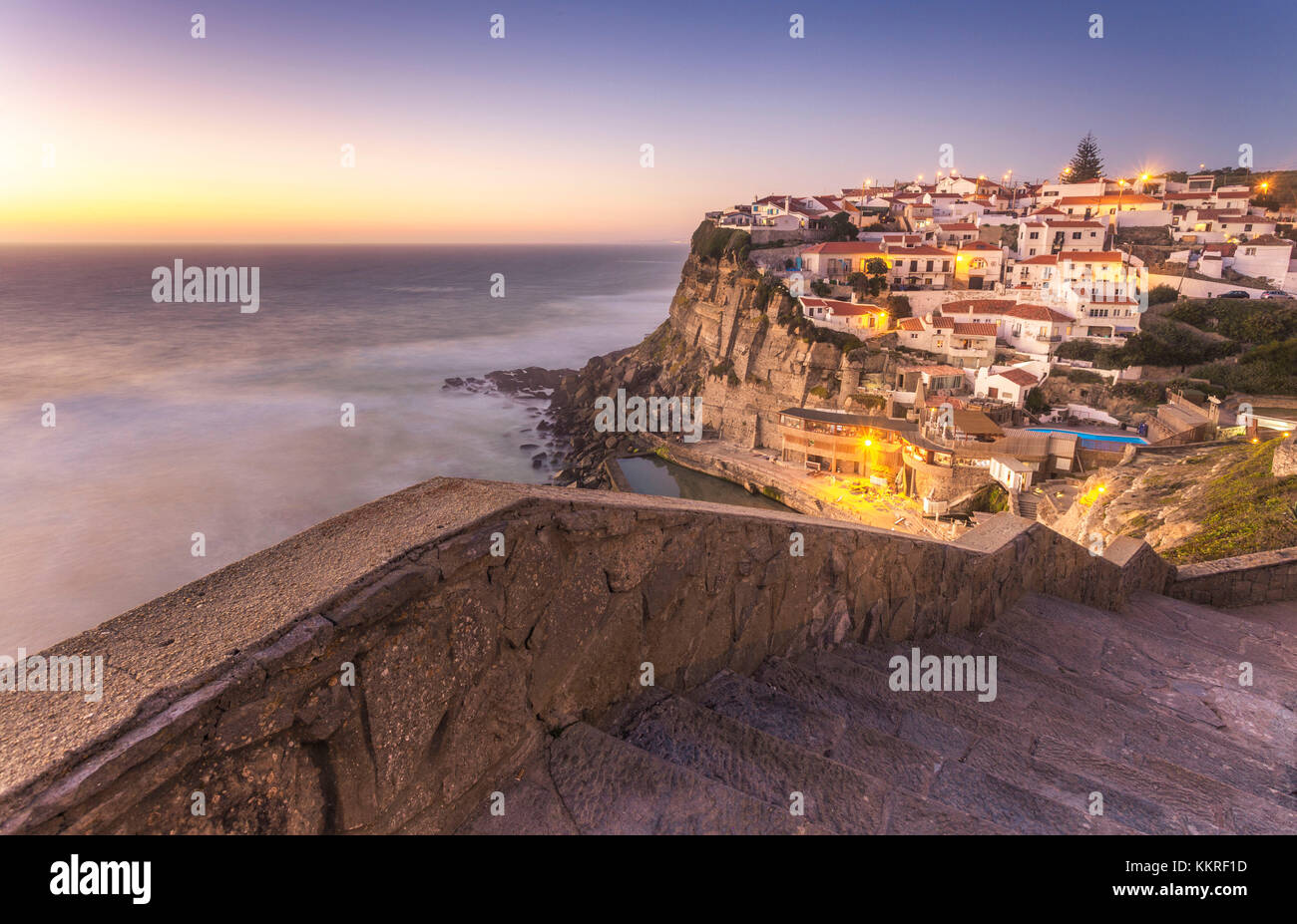Praia Das Ma s Colares Sintra Portugal Lisbonne Photo Stock Alamy