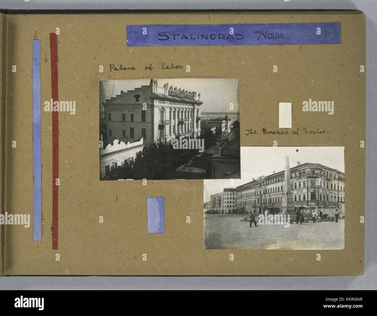 Album STALINGRAD 1933 03 Banque D'Images