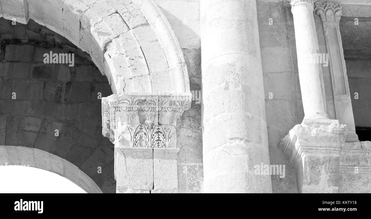 En Jordanie Jerash le site archéologique antique héritage classique pour les touristes Banque D'Images