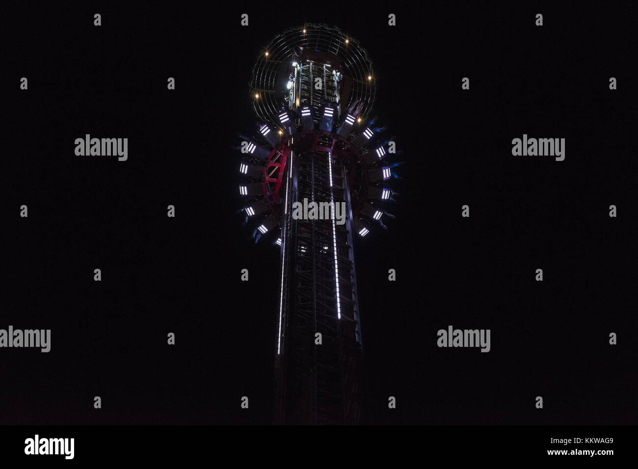 Tower fairground ride Banque D'Images