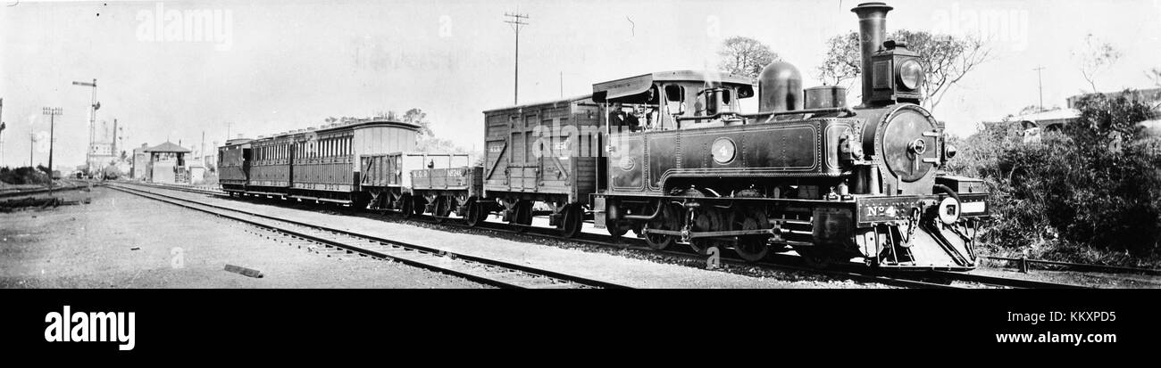 NGR BP loco no. 4 est une locomotive historique, remarquable pour sa conception et son importance dans le développement du transport ferroviaire à son époque. Banque D'Images