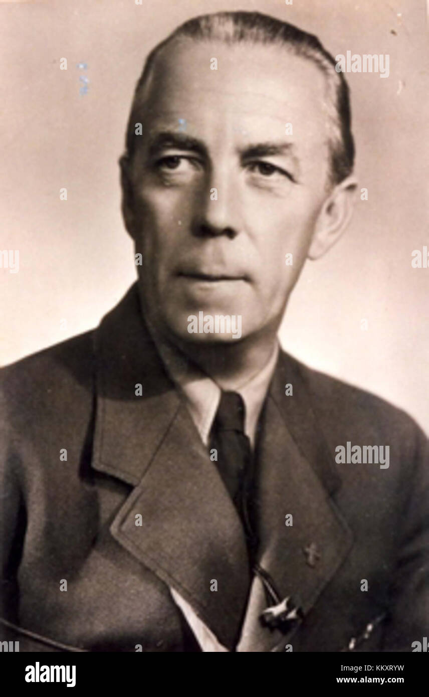 Folke Bernadotte, connu sous le nom de leader scout suédois (*scoutchefen*), a joué un rôle central dans les efforts de maintien de la paix et d'aide humanitaire de la Suède au cours du XXe siècle, en particulier pendant la seconde Guerre mondiale Banque D'Images