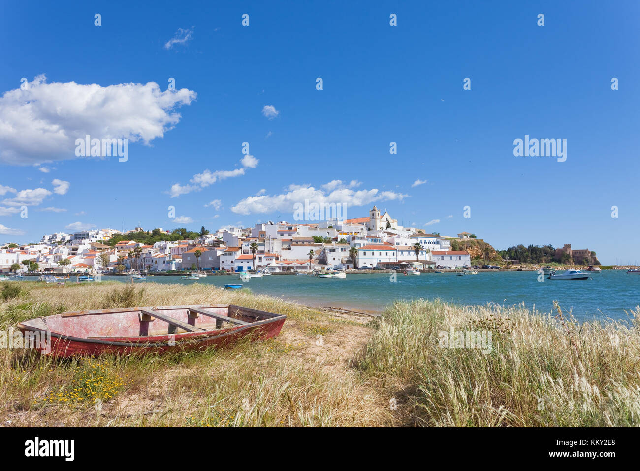 Portugal - Algarve - Ferragudo - Europe Banque D'Images