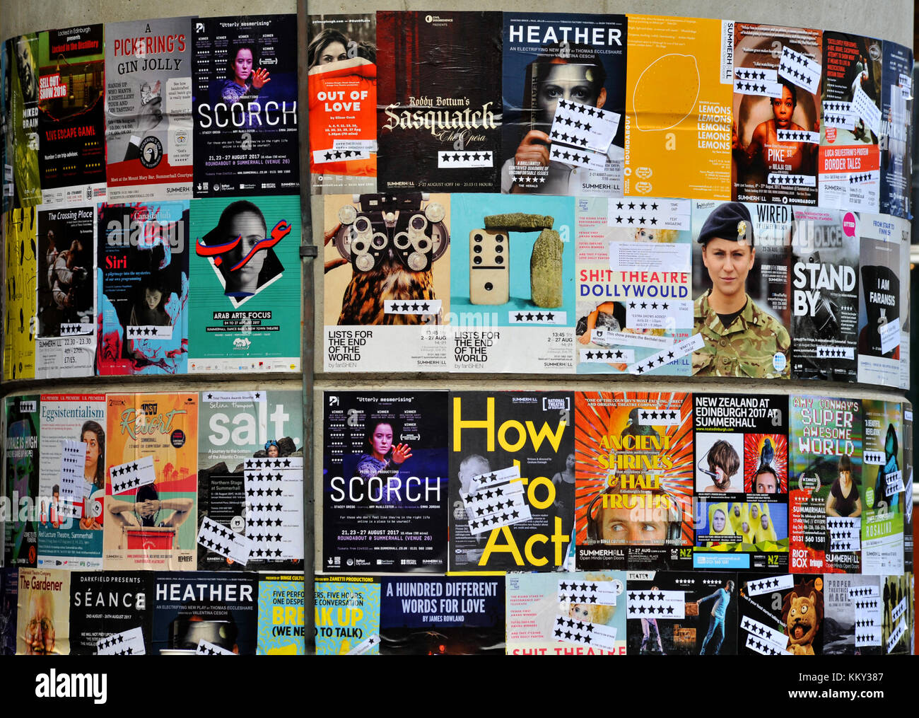 Beehive Inn Grassmarket Edinburgh Festival Banque D'Images