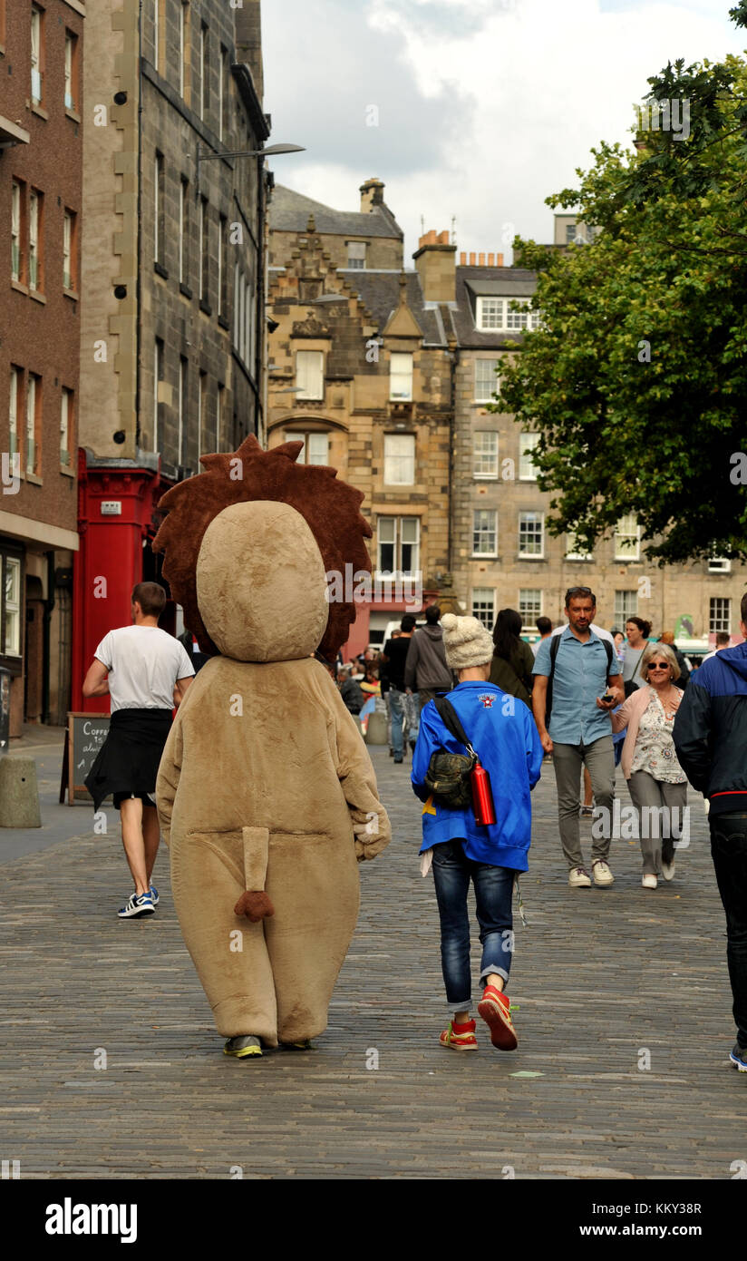 Beehive Inn Grassmarket Edinburgh Festival Banque D'Images
