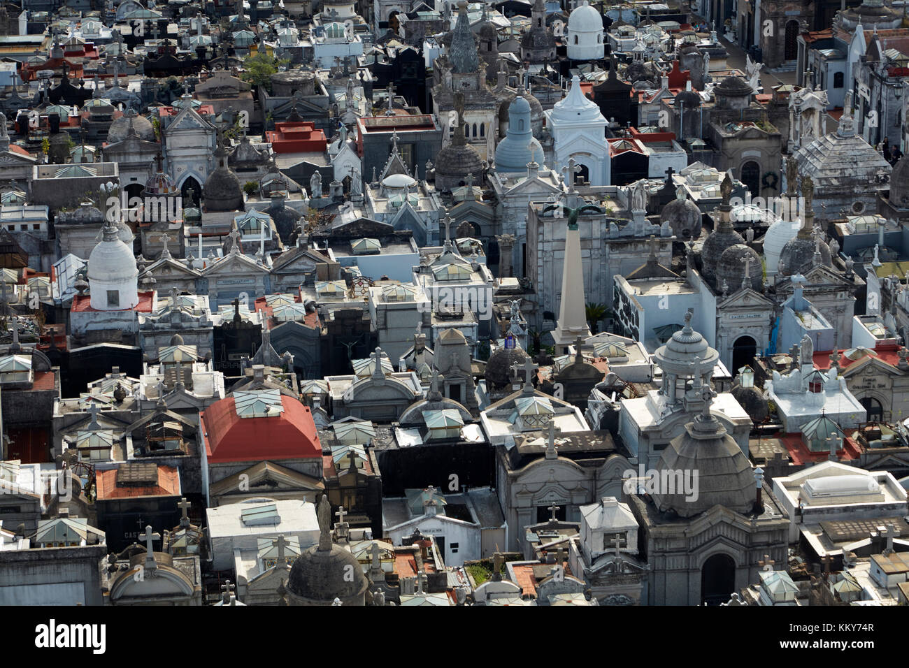 Cimetière de Recoleta, Recoleta, Buenos Aires, Argentine, Amérique du Sud Banque D'Images