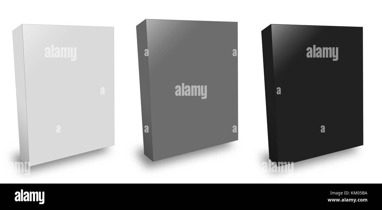 Fort de progiciel. C'est trois dimensions sur fond blanc. Banque D'Images