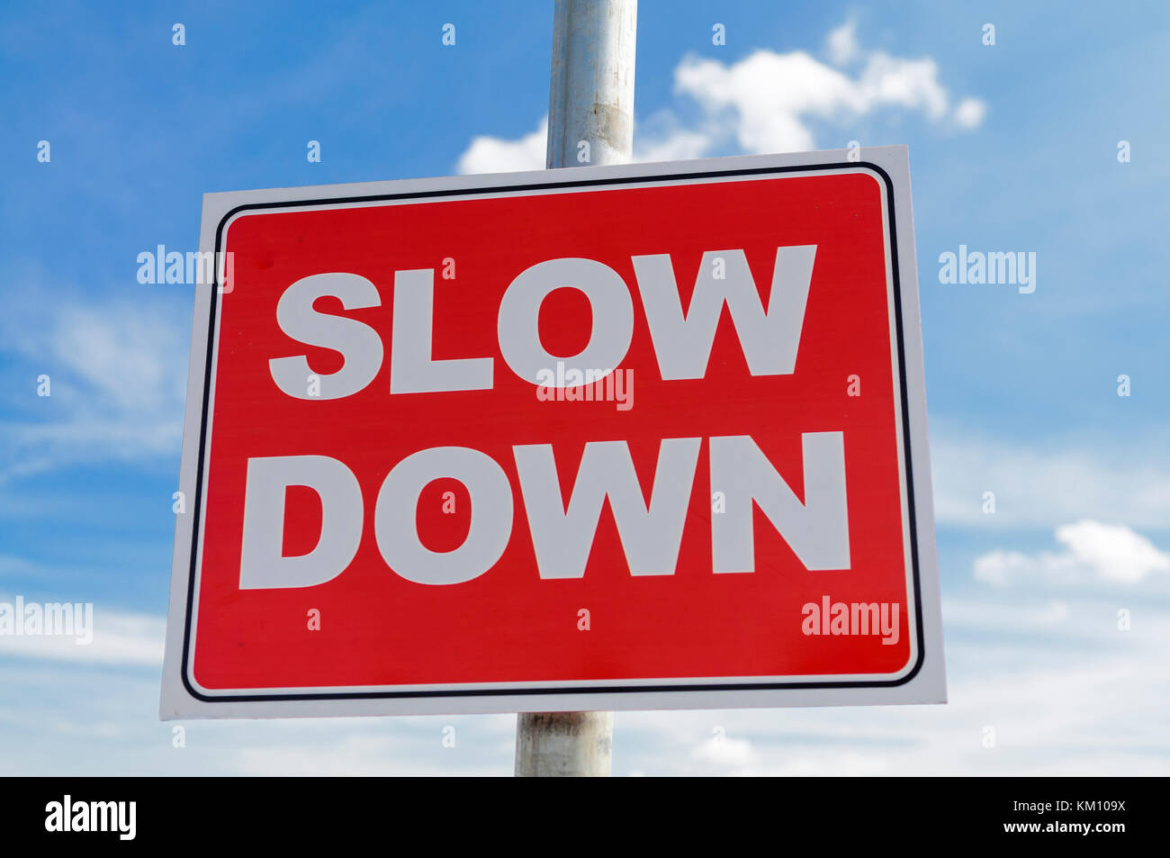 'Lent' road sign Banque D'Images