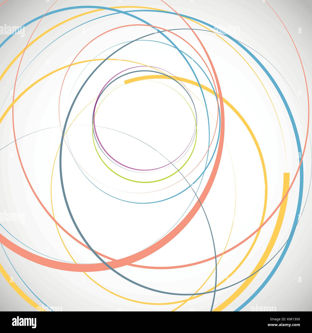 Résumé fond avec des cercles Illustration de Vecteur