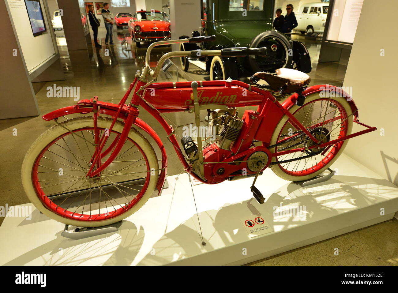 Vintage Moto indien Banque D'Images