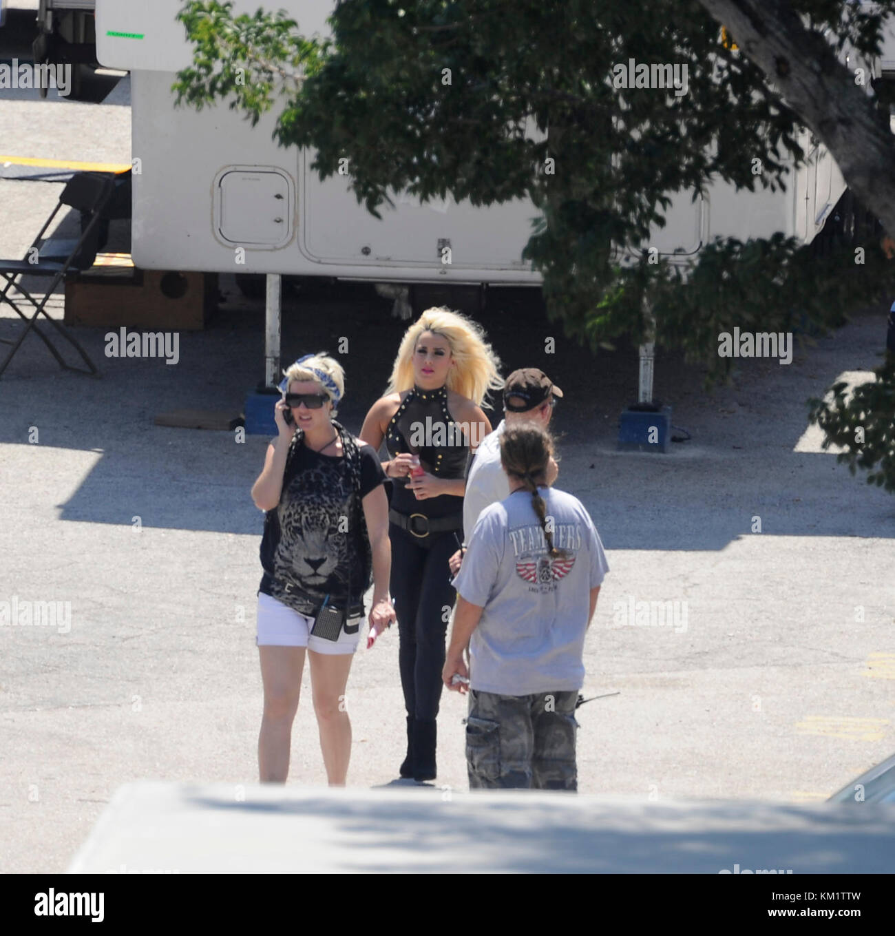 FORT LAUDERDALE, FL - 17 JUIN : Voici la première image de Tom Cruise en tant que rocker vieillissant Stacee Jax dans Rock of Ages. Le film met également en vedette Mary J. Blige, Julianne Hough, Alec Baldwin, Paul Giamatti, Diego Bonet, Russell Brand, Catherine Zeta-Jones, Bryan Cranston et Malin Akerman le 17 juin 2011 à Fort Lauderdale, Floride personnes : Malin Akerman Banque D'Images