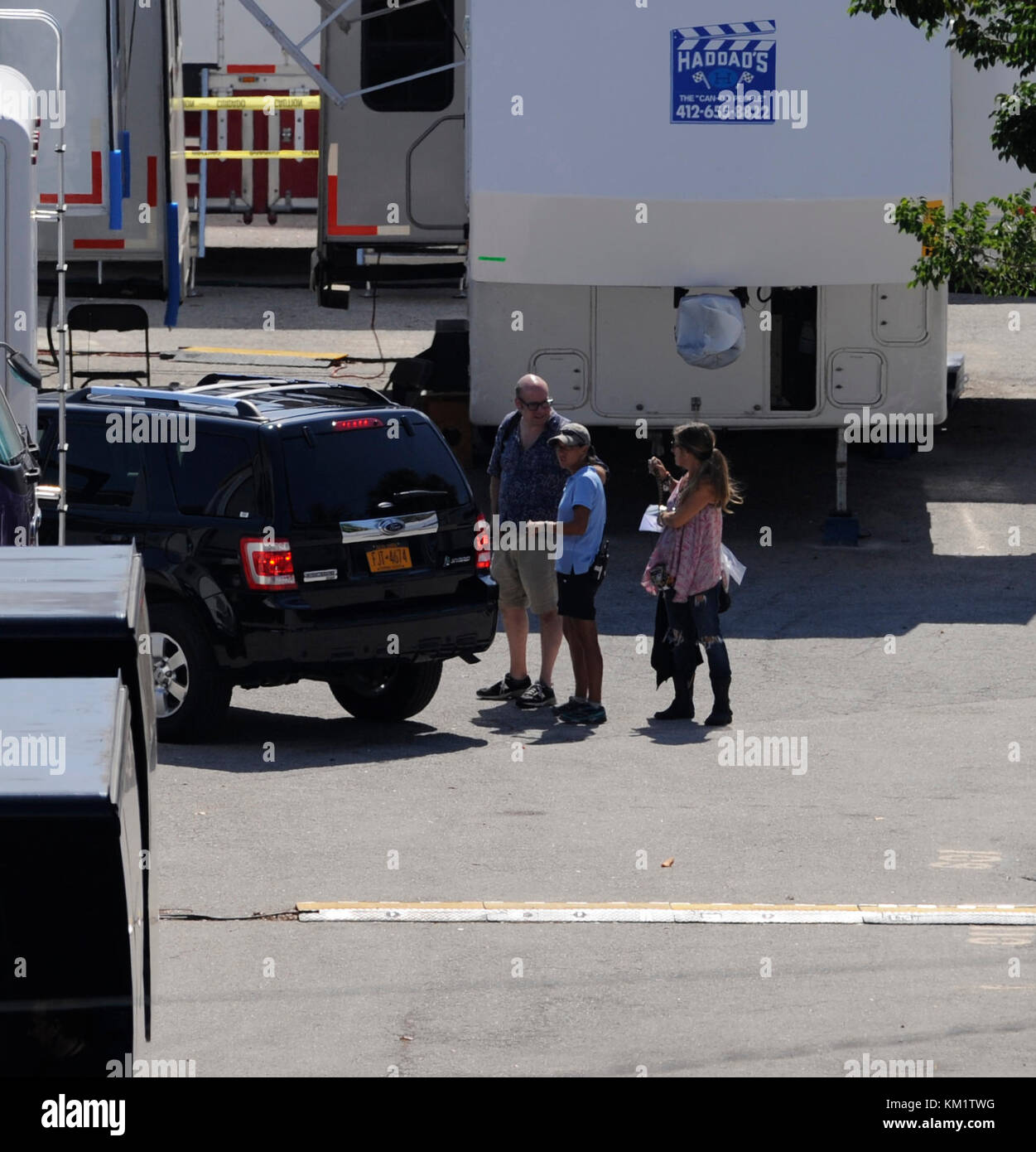 FORT LAUDERDALE, FL - 17 JUIN : Voici la première image de Tom Cruise en tant que rocker vieillissant Stacee Jax dans Rock of Ages. Le film met également en vedette Mary J. Blige, Julianne Hough, Alec Baldwin, Paul Giamatti, Diego Bonet, Russell Brand, Catherine Zeta-Jones, Bryan Cranston et Malin Akerman le 17 juin 2011 à Fort Lauderdale, Floride personnes : Paul Giamatti Banque D'Images