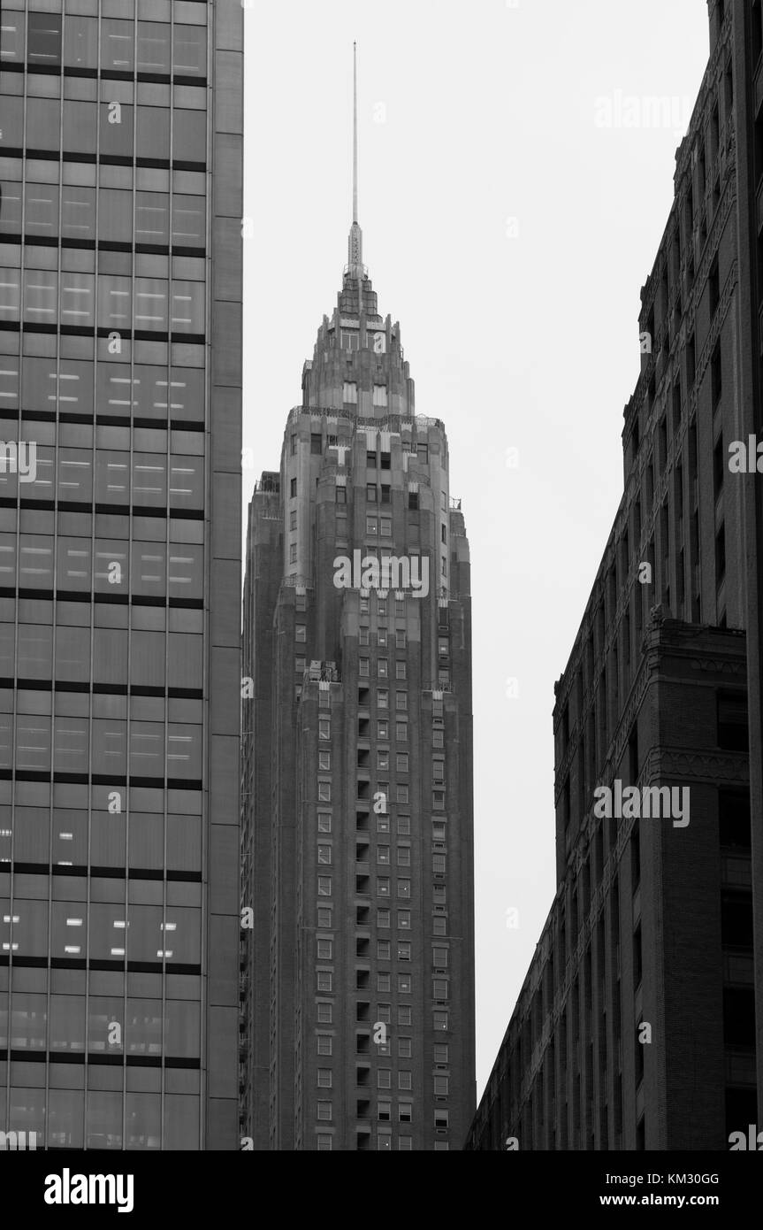 Financial District, new york city, USA. Banque D'Images