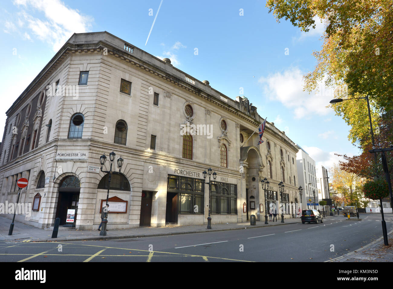 Porchester Hall, Bayswater, Londres. Banque D'Images