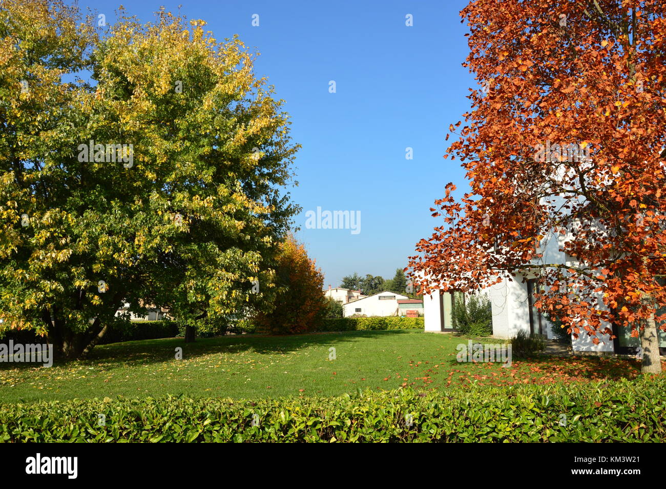 Pays maison moderne Banque D'Images