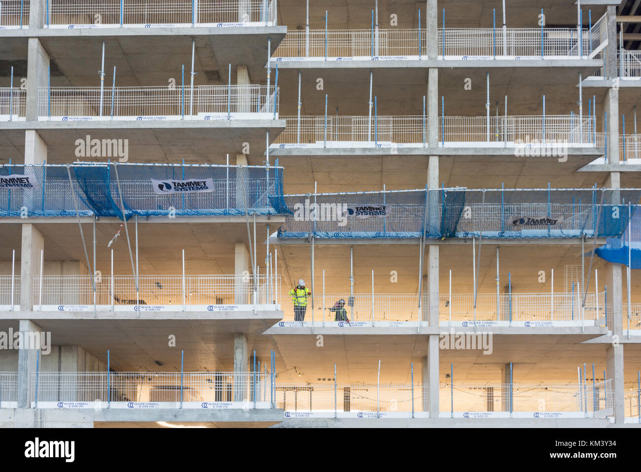 Bâtiment en construction, Bracknell, Berkshire, Angleterre, Royaume-Uni Banque D'Images