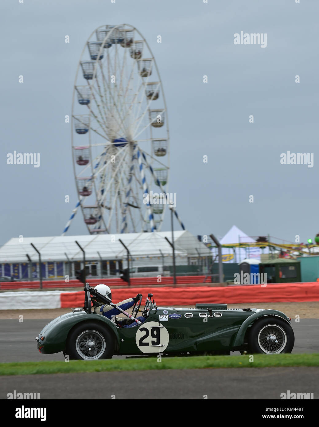 Tim Llewellyn, Oliver Llewellyn, Allard J2, Royal automobile Club Woodcote Trophy, voitures de sport antérieures à 56, Silverstone Classic, juillet 2017, Silverstone, 60 Banque D'Images
