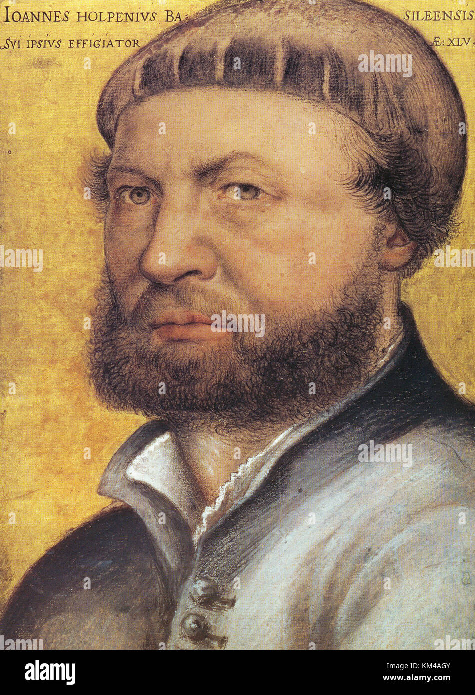 Hans Holbein le plus jeune, artiste allemand et suisse Banque D'Images