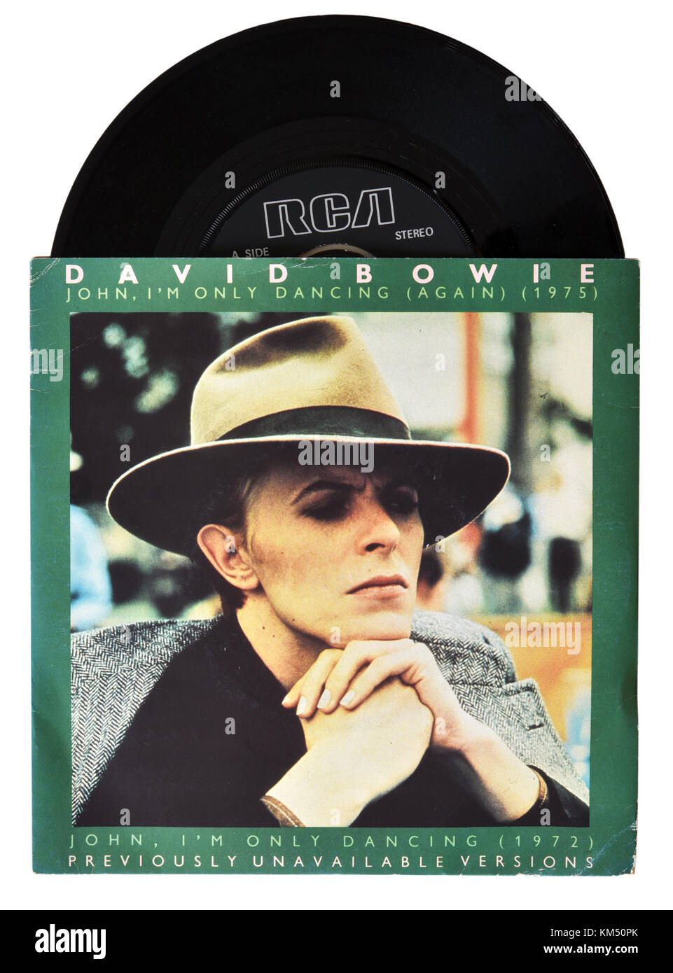 David Bowie John Je suis seulement sept pouces danse seule Banque D'Images