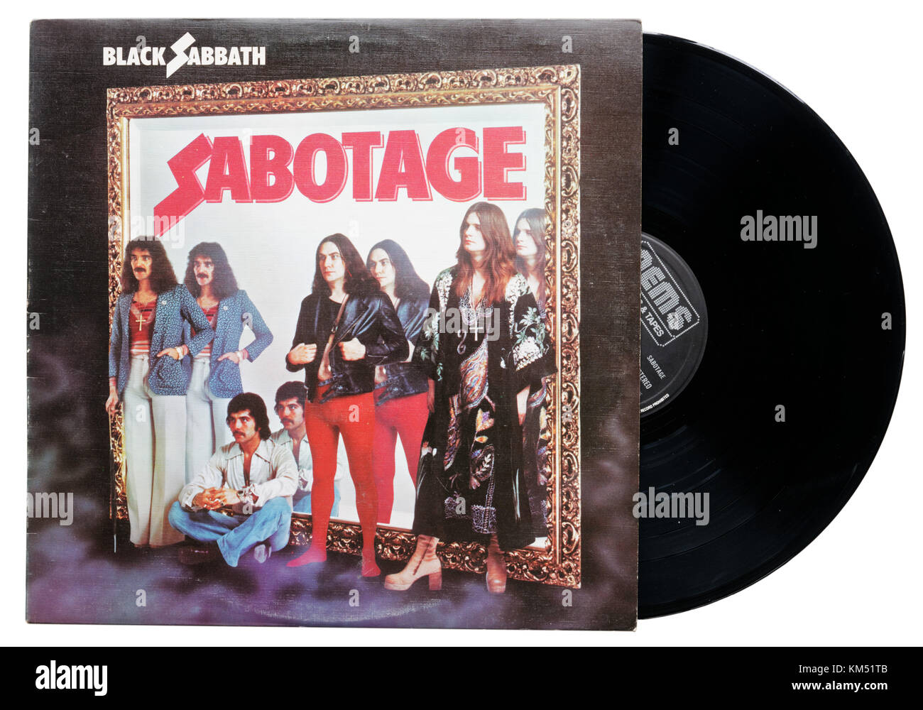 Black Sabbath album Sabotage Banque D'Images