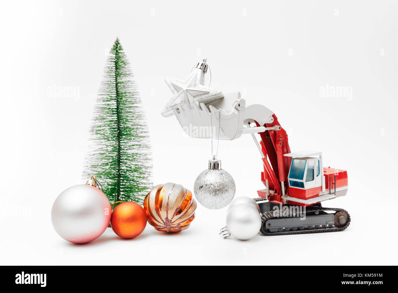 Décoration Noël Tracteur En Résine - Ornement à Suspendre, Style Rustique - Pour Sapin, Maison, Ferme