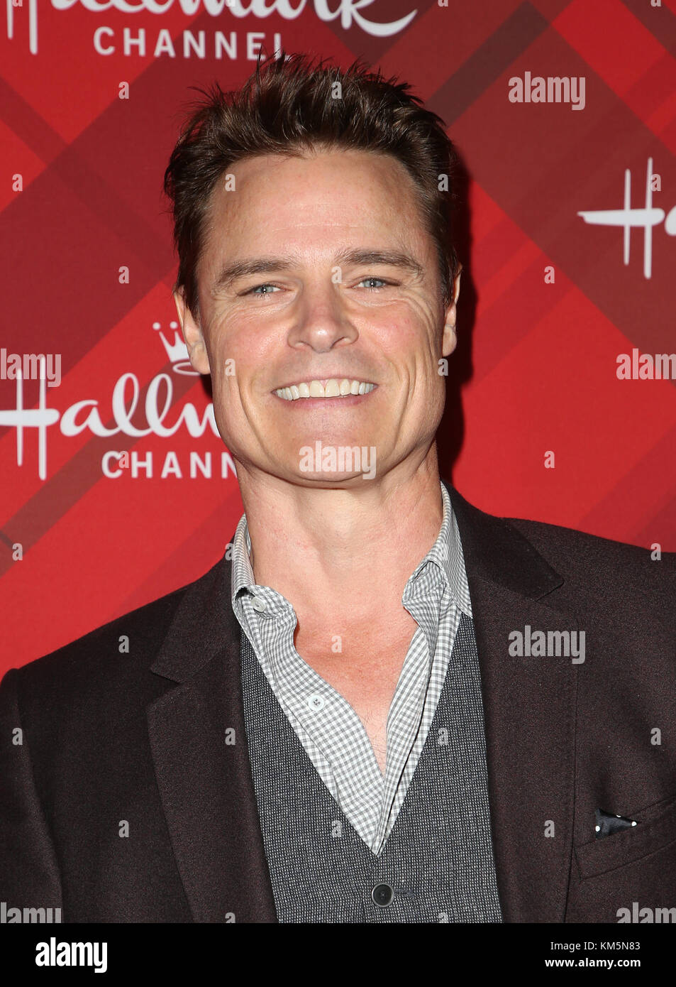 Los Angeles, Californie, États-Unis. 4 décembre 2017. Dylan Neal, Au Screening Du « Noël À Holly Lodge » De Hallmark Channel Au Grove À Los Angeles, Californie, Le 4 Décembre 2017. Crédit: Faye Sadou/Media Punch/Alay Live News Banque D'Images