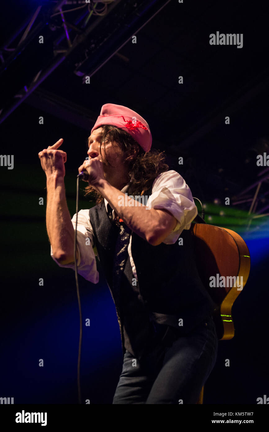 Milan, Italie. 02 décembre 2017. Groupe américain Gogol Bordello effectue au Club de musique. Brambilla Simone Photography Live News Banque D'Images