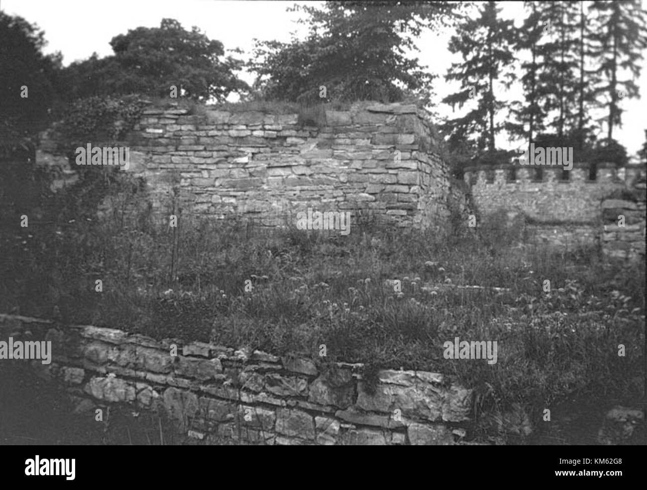 Saalburg est un ancien fort romain situé en Allemagne. Il faisait partie du Limes romain, marquant la frontière de l'Empire romain. Le site est important pour son importance archéologique et offre un aperçu de la vie militaire romaine et des structures de fortification. Banque D'Images