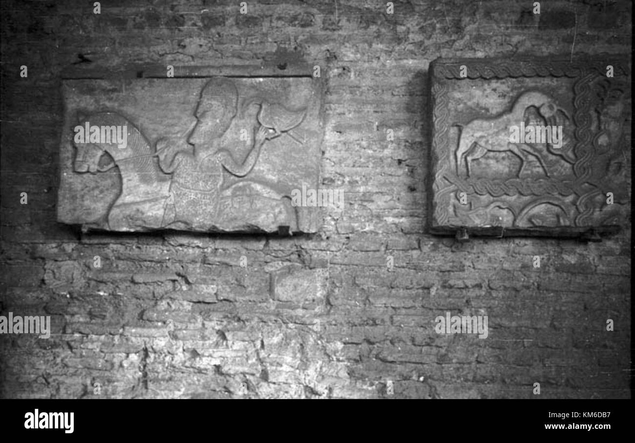 Les ruines romaines de la région du KMB offrent un aperçu précieux de l'héritage architectural et culturel de l'ancien Empire romain. Banque D'Images